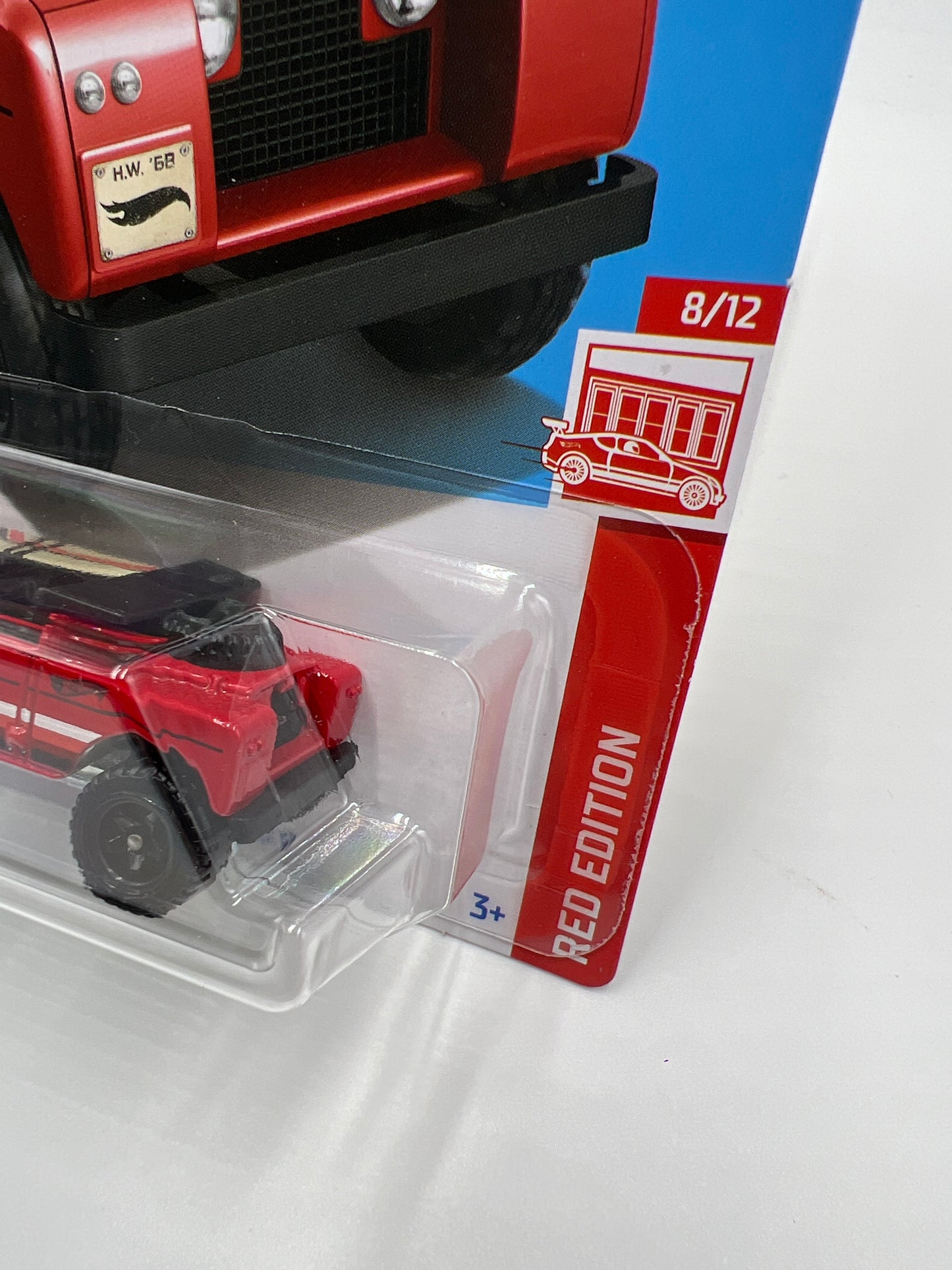 2024 Hot Wheels #92 Target Red Edition Land Rover Series II Red 146F
