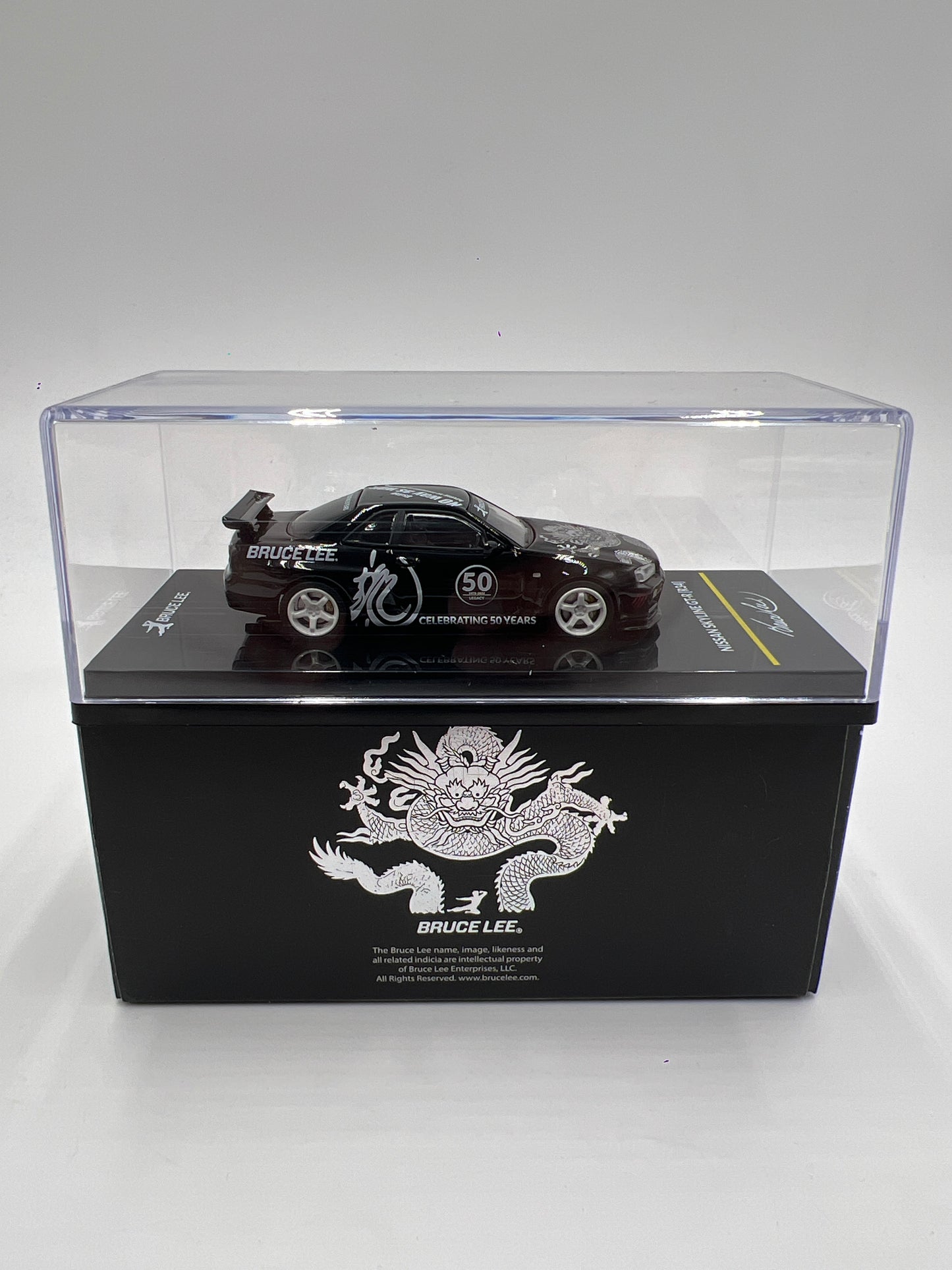 Inno64 1/64 Bruce Lee 50 Years Legacy Set Of 4 Nissan Skyline R31/R32/R33/R34