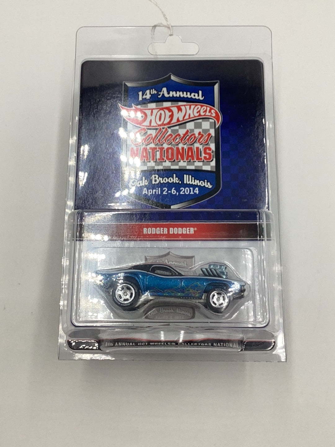 Hot Wheels 14th annual collectors nationals Rodger Dodger 1029/2000 with protector