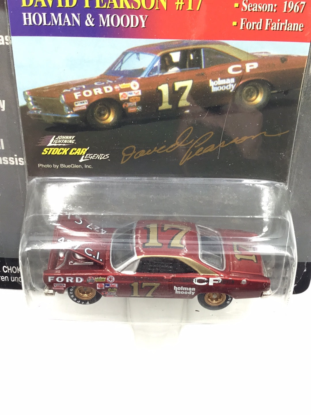 Johnny lightning Stock Car Legends #17 David Pearson Ford Fairlane