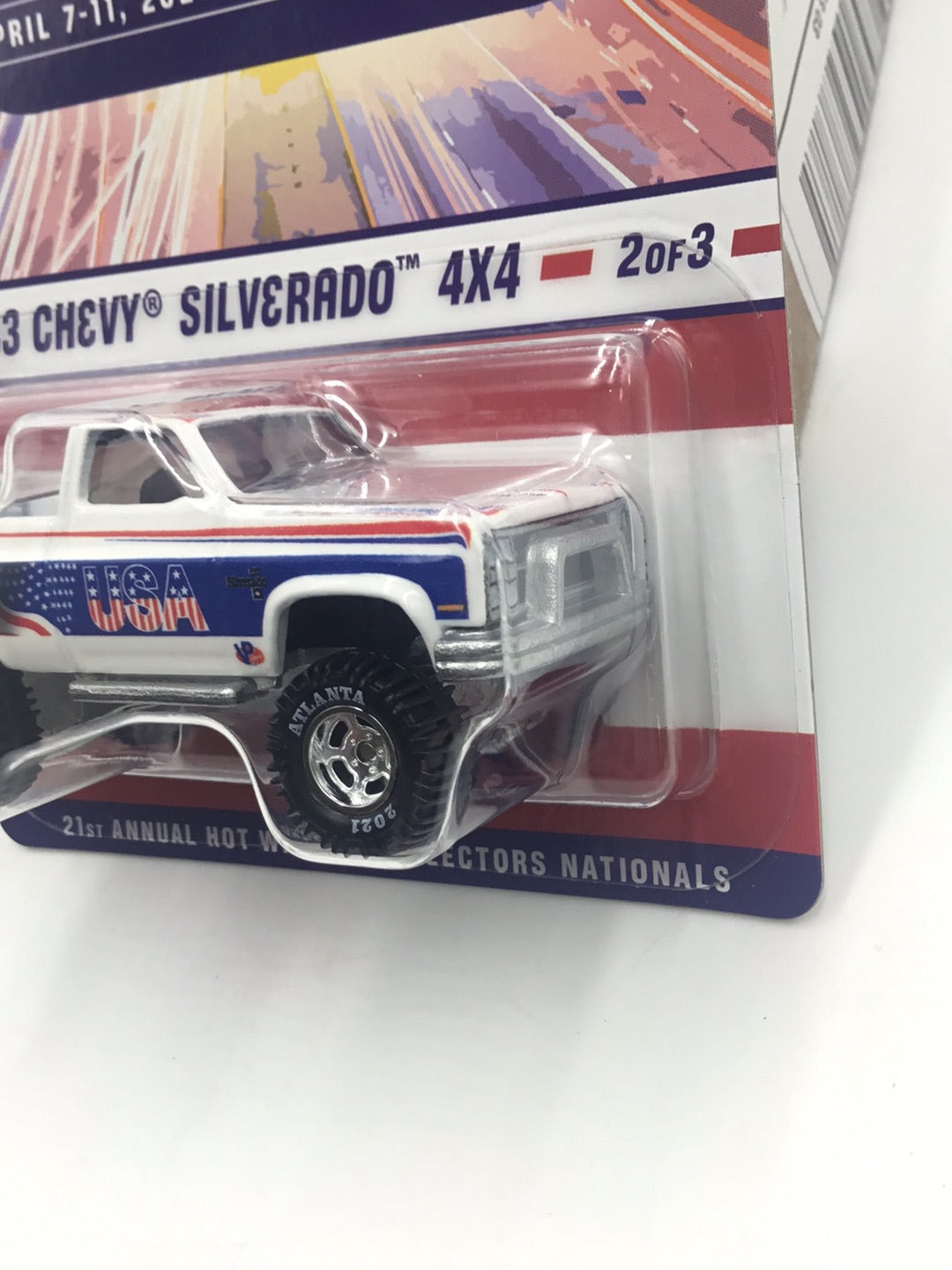 Hot wheels 21st annual collectors nationals 83 Silverado 4x4 1155/5500