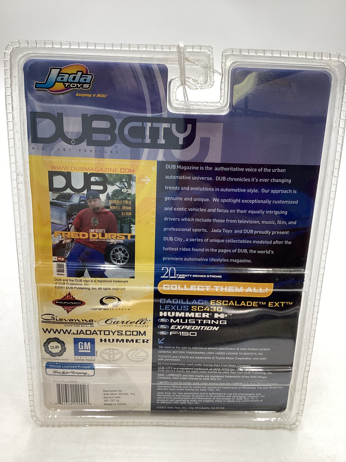 Jada Toys Dub City #051 Cadillac Escalade EXT White 221B