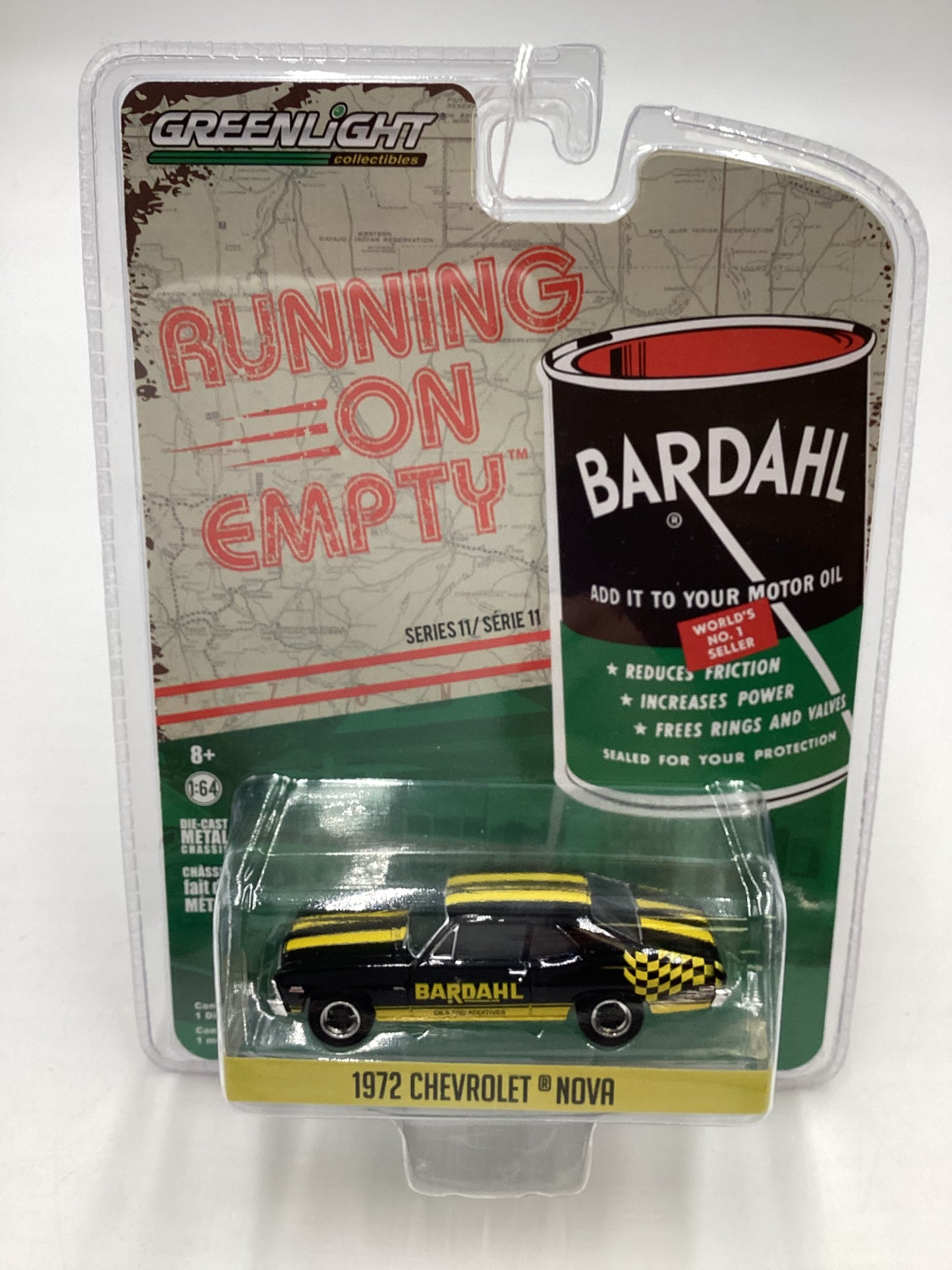 Greenlight Running on Empty Bardahl 1972 Chevrolet Nova