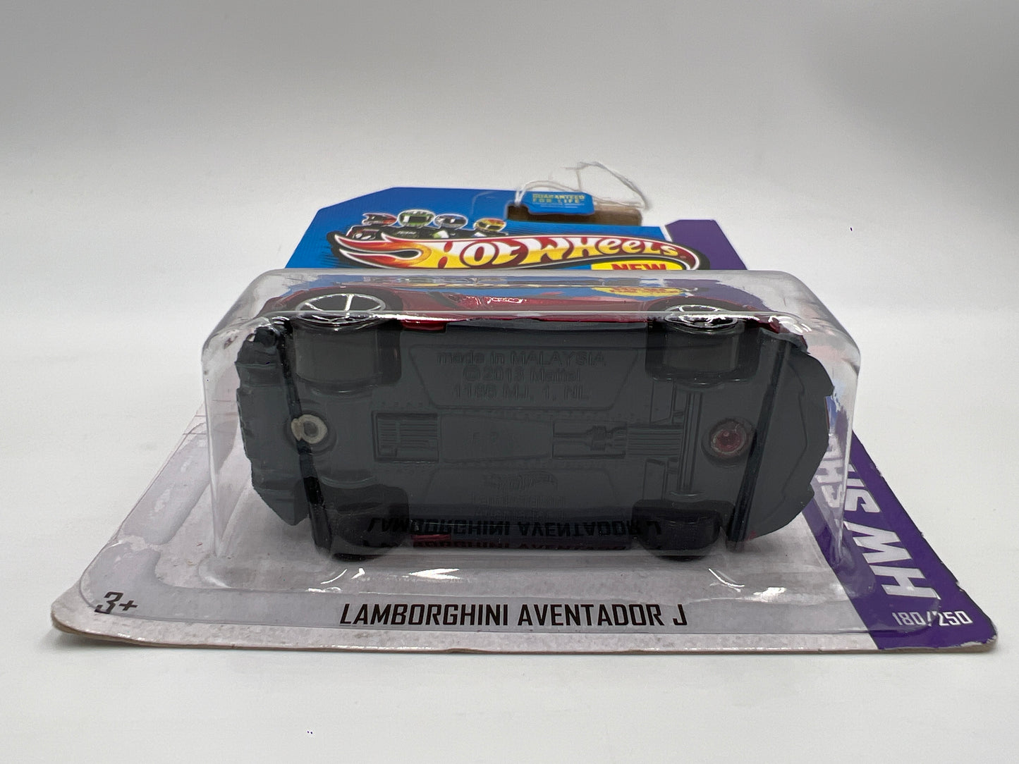 2013 Hot Wheels Showroom #180 Lamborghini Aventador J Red 102C