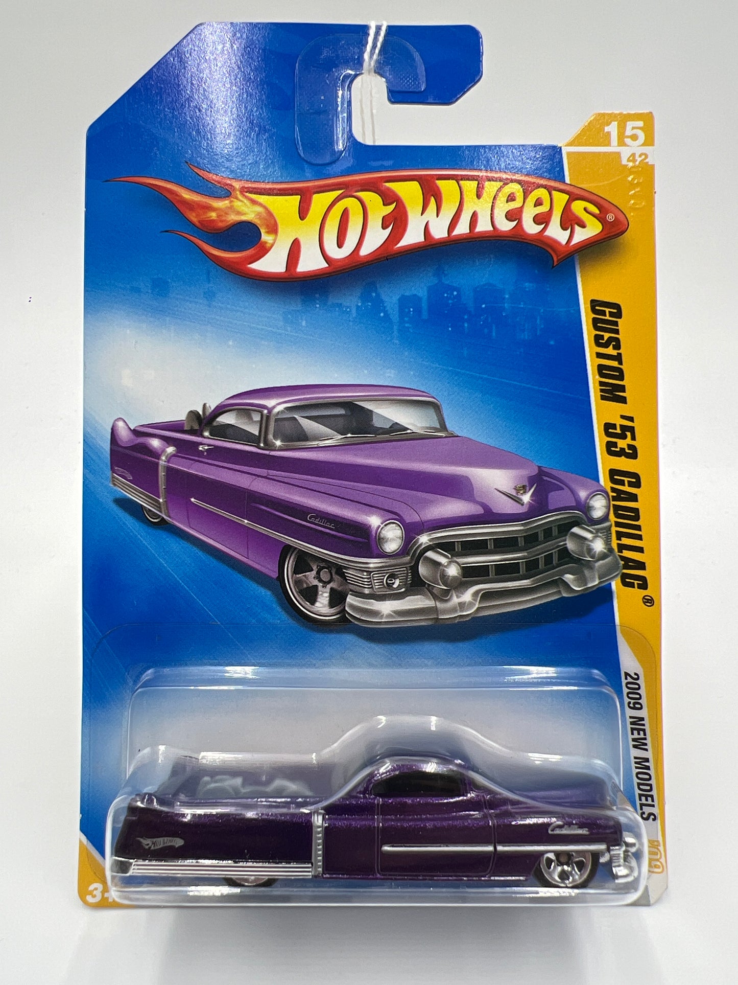 2009 Hot Wheels New Models #15 Custom 53 Cadillac Purple 60B