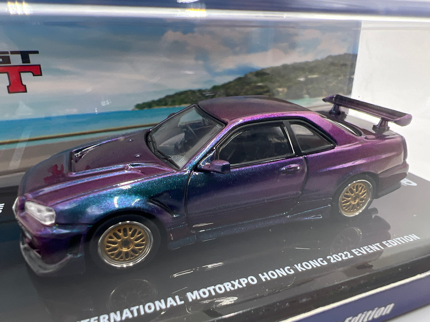 Inno64 International MotorXPO Hong Kong 2022 Event Edition Nissan Skyline R34 GT-T Chameleon