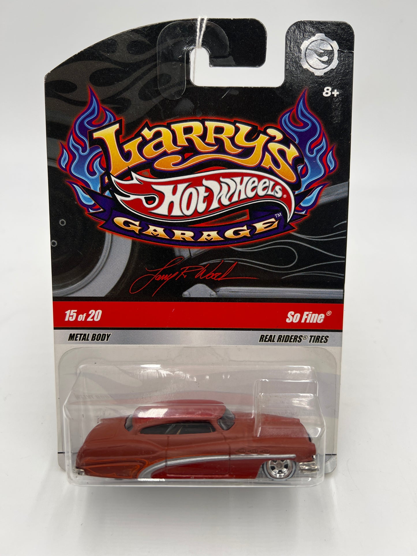 2008 Hot Wheels Larry’s Garage #15 So Fine Rustic Red CHASE 245M