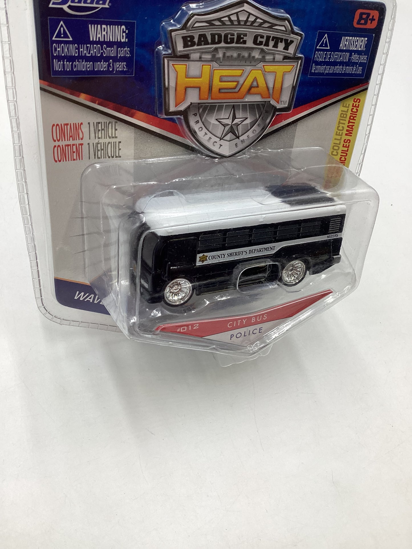 2010 Jada Badge City Heat #012 City Bus Police 214C