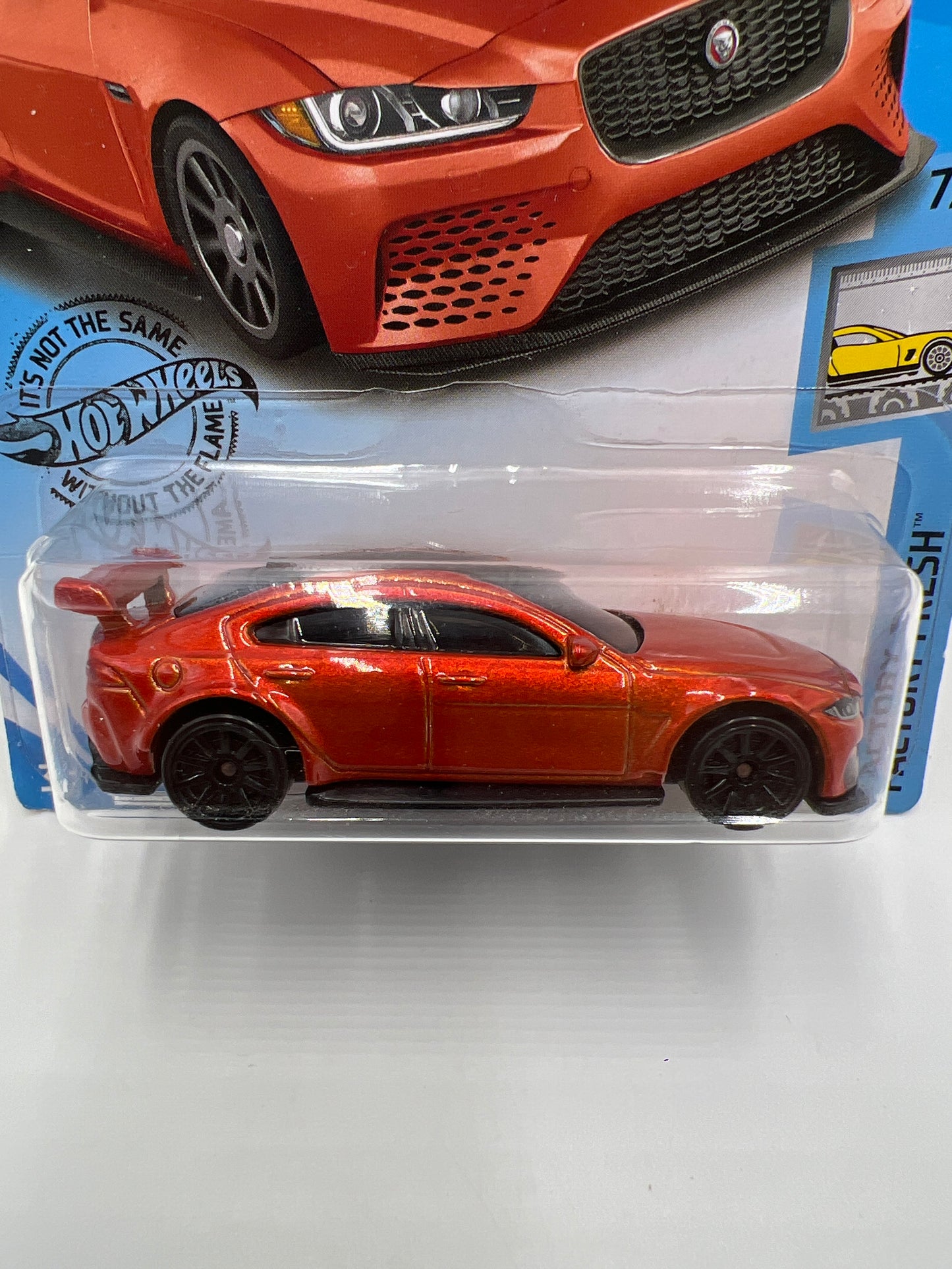 2019 Hot Wheels Factory Fresh #244 Jaguar XE SV Project 8 Orange