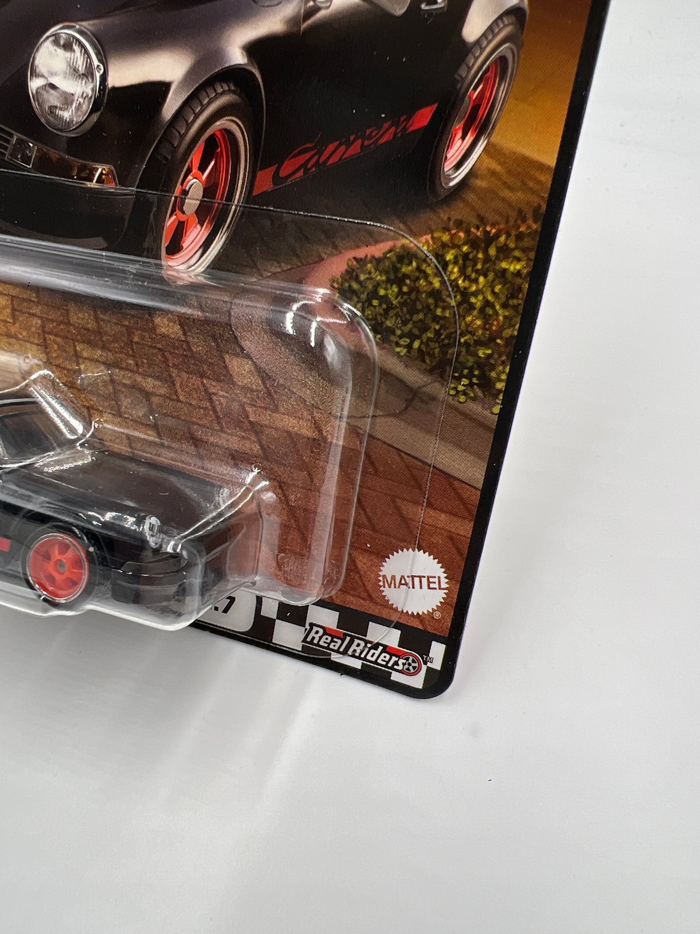 2025 Hot Wheels Premium Boulevard #121 Porsche 911 Carrera RS 2.7 Black/Red 263A
