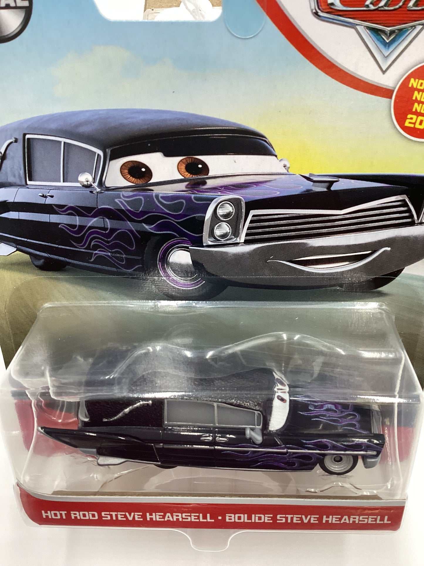 2021 Disney Pixar Cars Hot Rod Steve Hearsell Black 138B