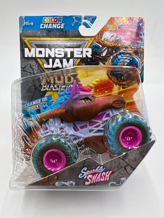 2025 Monster Jam Series 2 Color Change Mud Blaster Sparkle Smash