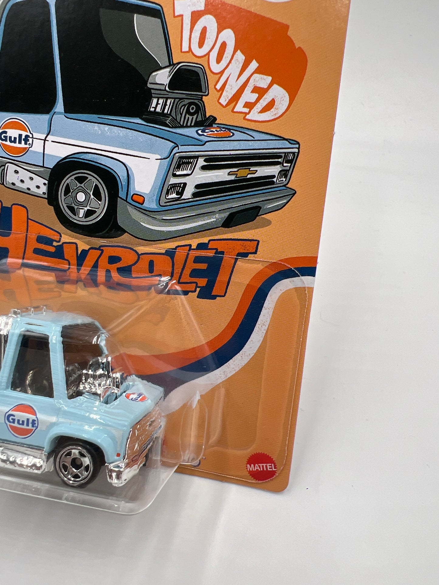 2025 Hot Wheels Silver Series Tooned Gulf #3 Toond 83 Chevy Silverado 156L
