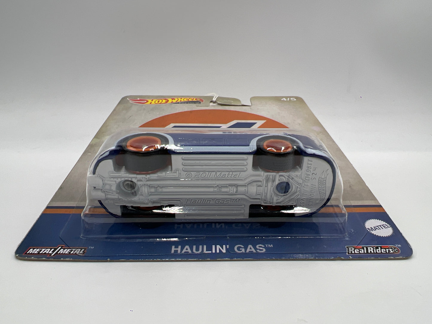 Hot Wheels Premium Vintage Oil #4 Haulin Gas Blue Union 76 244R
