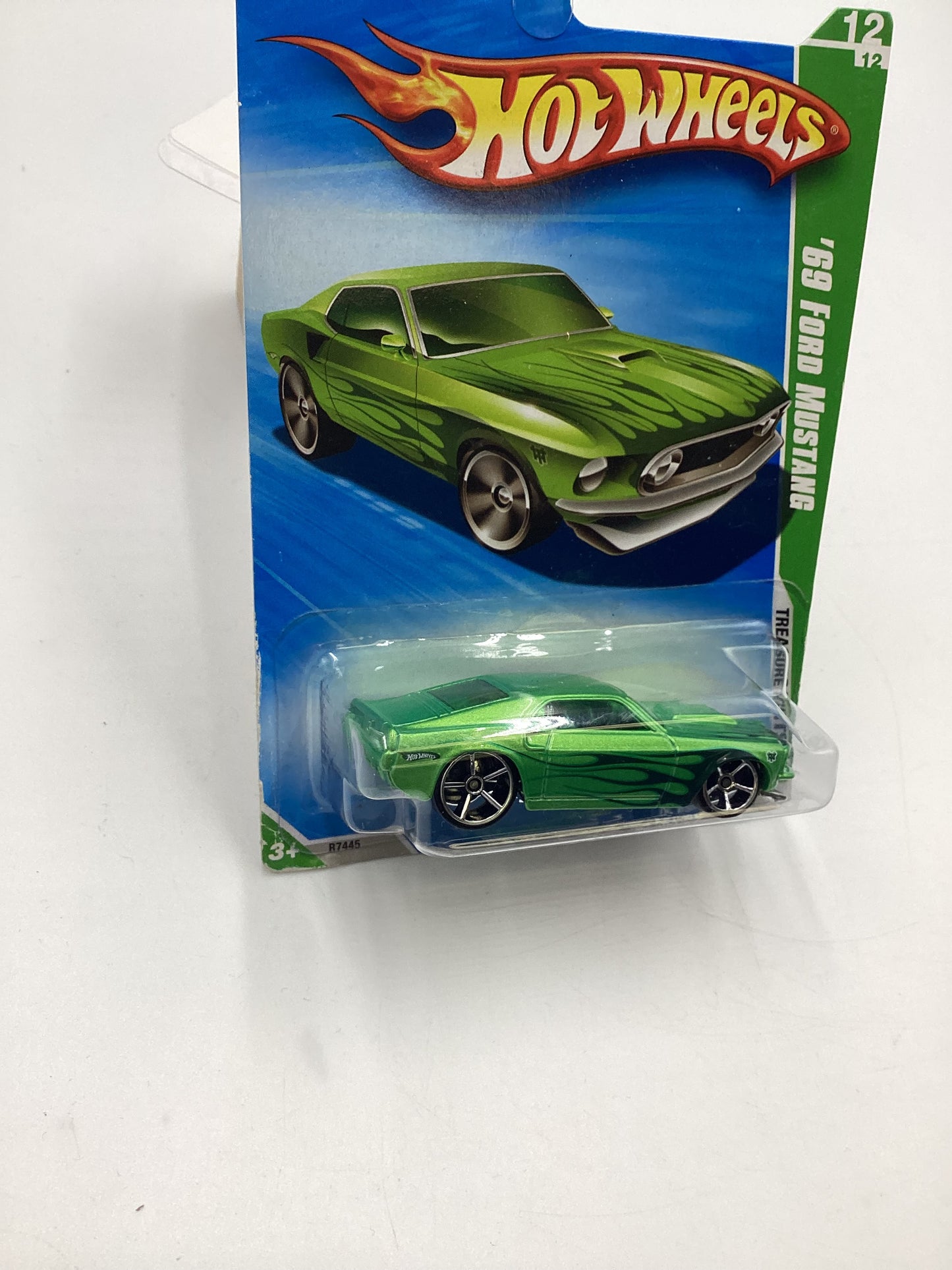 2010 Hot Wheels #56 69 Ford Mustang Treasure Hunt