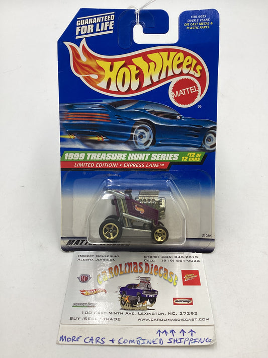 1999 Hot Wheels Treasure Hunt Series 12/12 Express Lane #940 277K