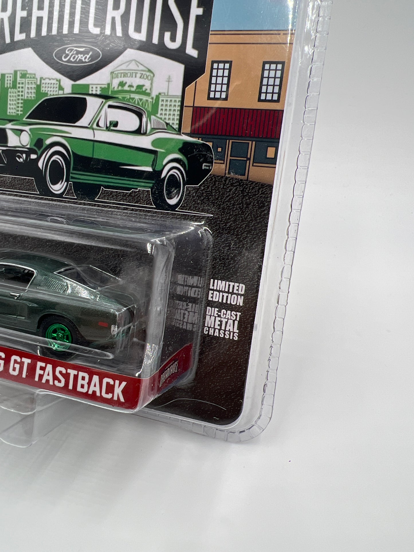 Greenlight Woodward Dream Cruise Series 1 CHASE 1968 Ford Mustang GT Fastback Green
