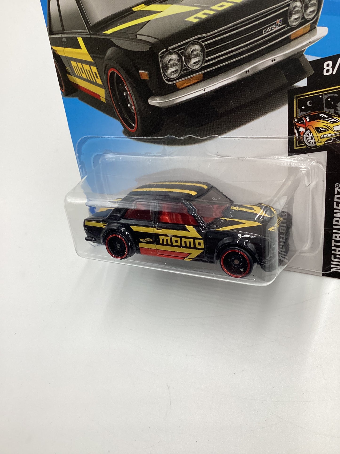 2019 Hot Wheels Kmart Exclusive #97 71 Datsun 510 Momo Black SR