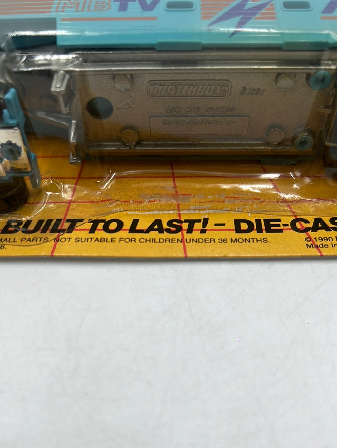 Matchbox 1990 Convoy CY15 TV News Truck 168J