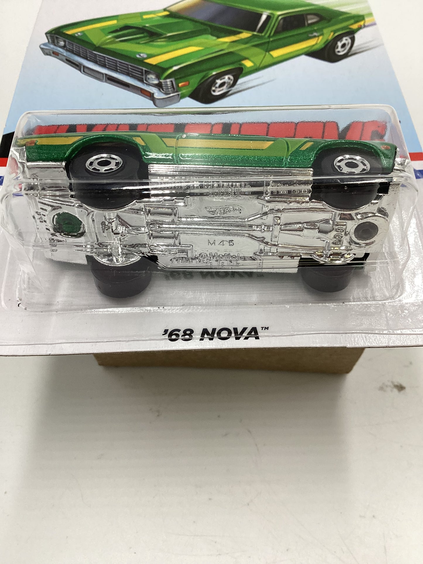 Hot Wheels Target Exclusive Flying Customs 68 Nova Green 156H