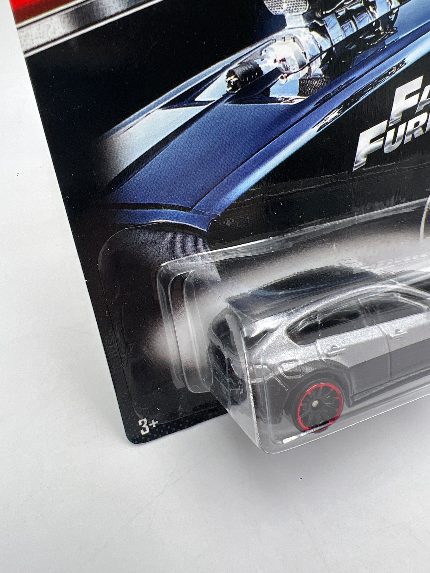 Hot Wheels Fast And Furious #7 Subaru WRX STI Black/Silver W/Protector