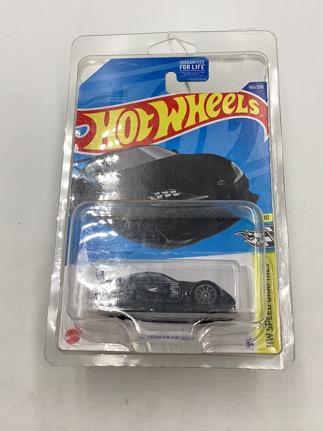 Hot Wheels #160 20 Toyota GR Supra black GameStop exclusive with protector