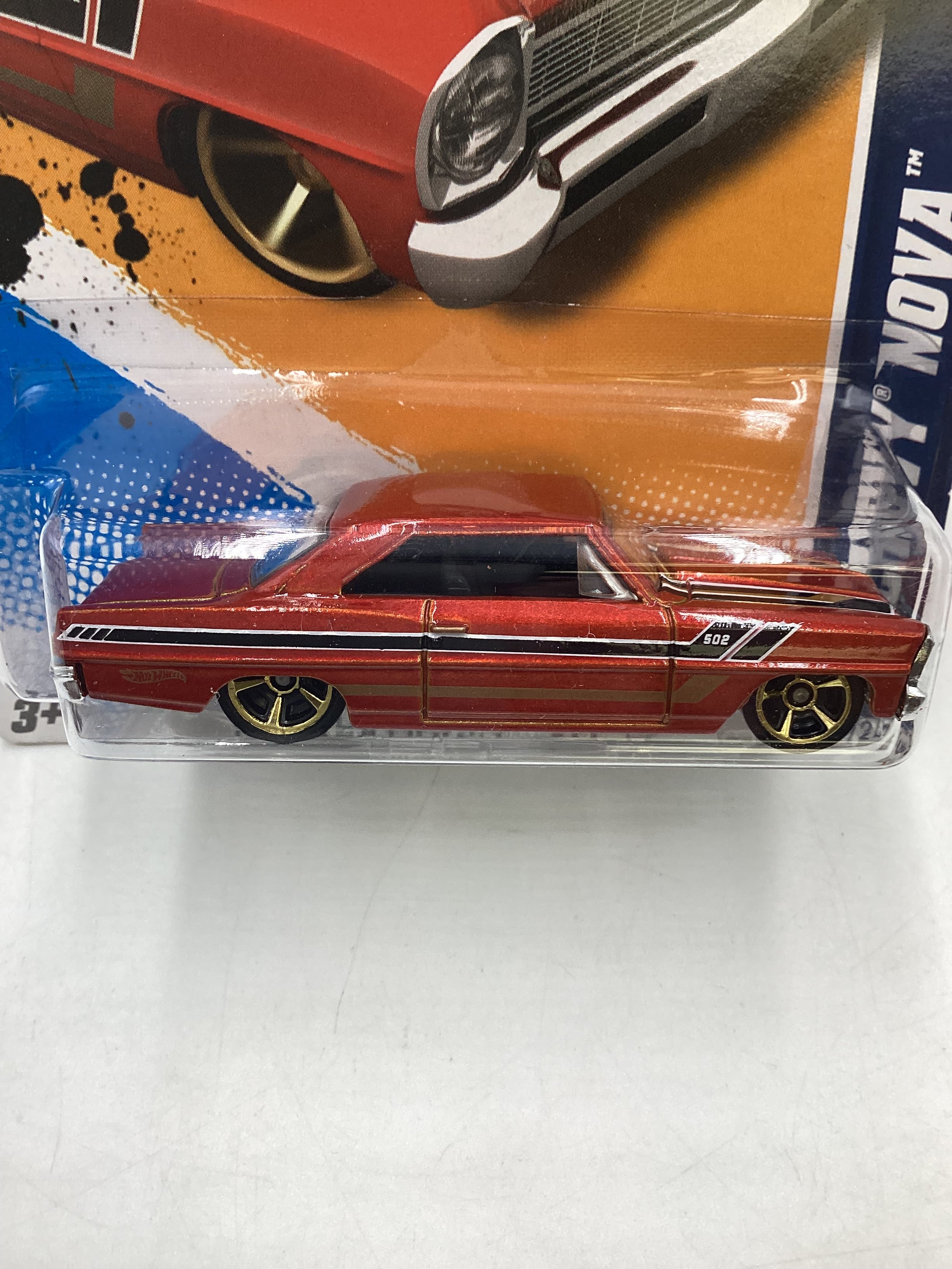 2012 Hot Wheels #106 66 Chevy Nova Burnt Orange 17B – carolinasdiecast