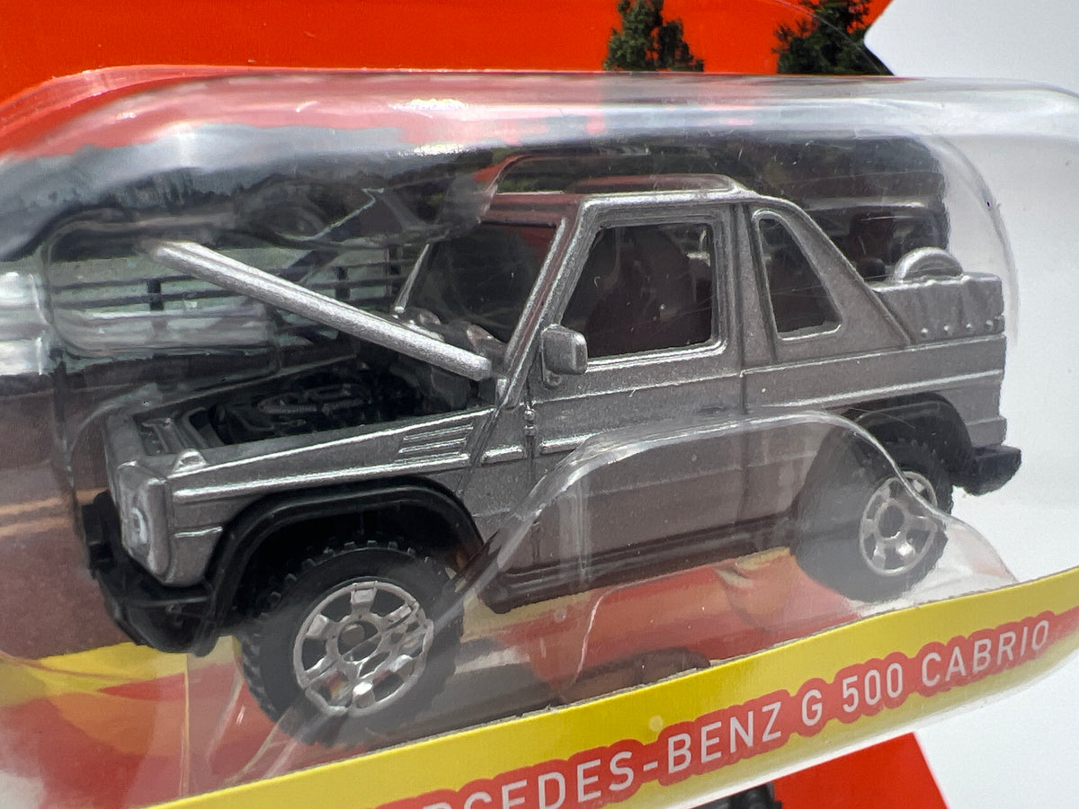 Matchbox Moving Parts #39 Mercedes-Benz G 500 Cabrio Silver