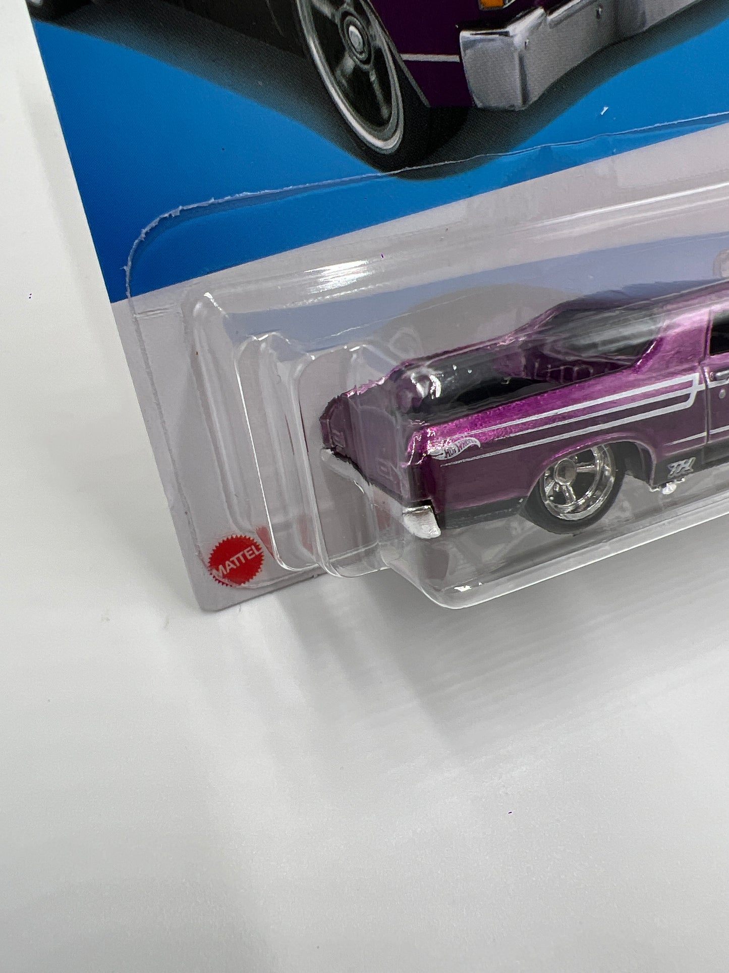 2024 Hot Wheels F Case Super Treasure Hunt #132 72 El Camino Purple W/Protector