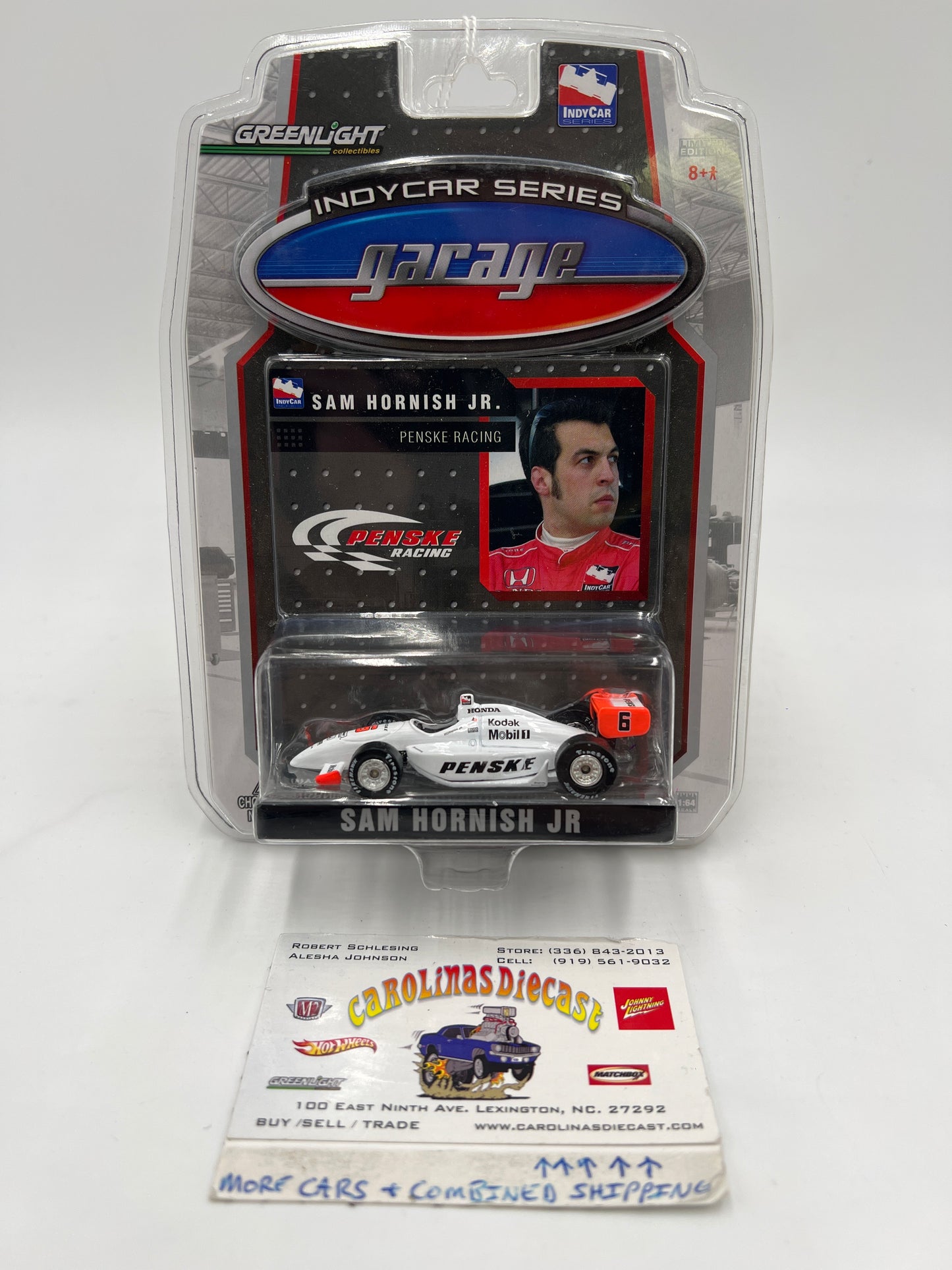 Greenlight Indycar Series Garage Sam Hornish Jr Penske #6