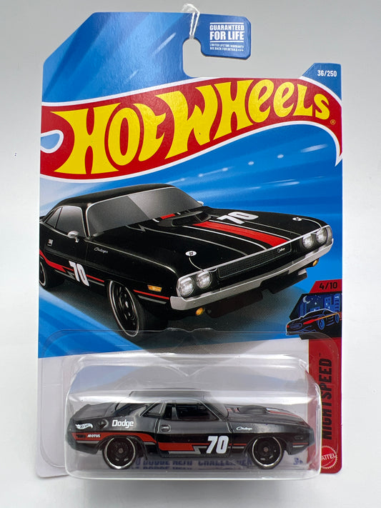 2026 Hot Wheels H Case #36 70 Dodge Hemi Challenger Black