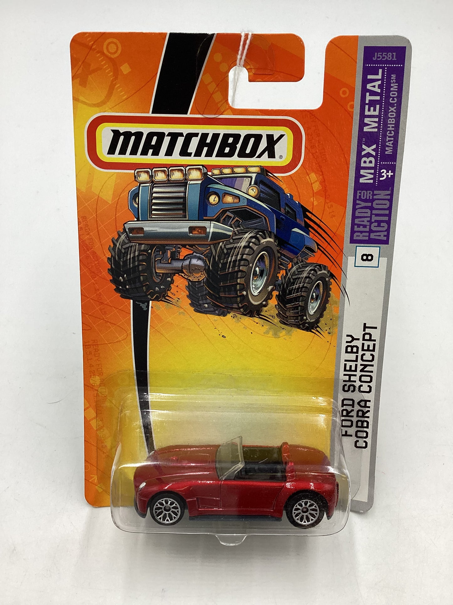 Matchbox #8 MBX Metal Ford Shelby Cobra Concept 31H