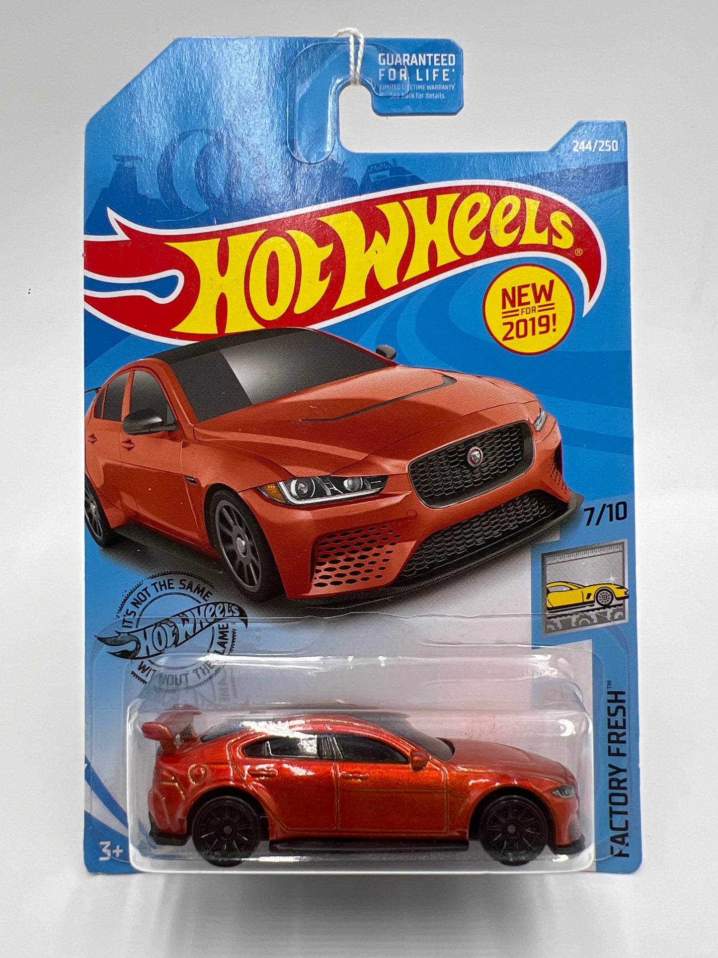 2019 Hot Wheels Factory Fresh #244 Jaguar XE SV Project 8 Orange
