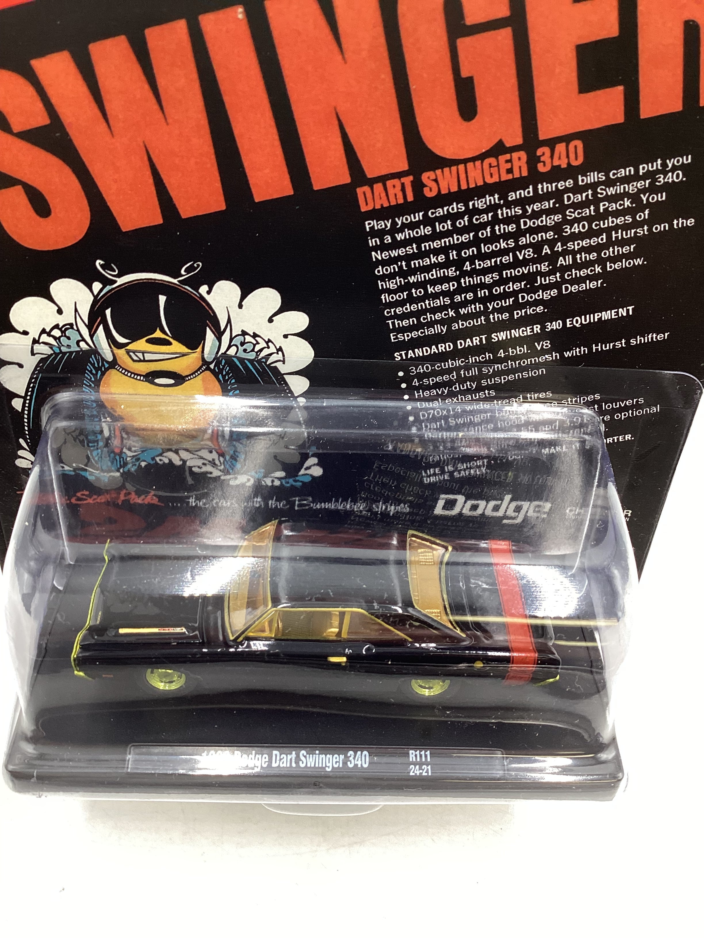 2024 M2 MACHINES Auto Drivers CHASE 1969 Dodge Dart Swinger 340