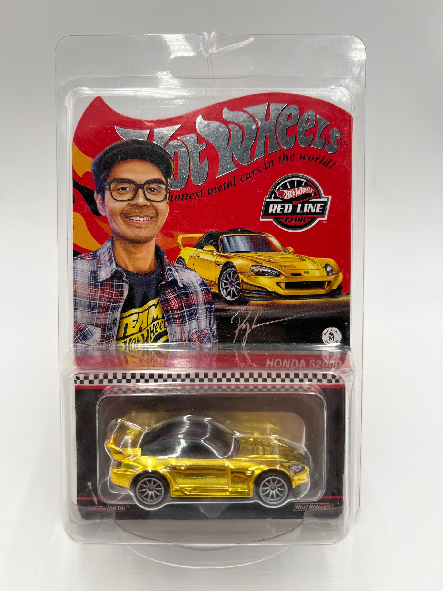 2022 Hot Wheels RLC #4116/30000 Ryu Honda S2000 Gold W/Protector
