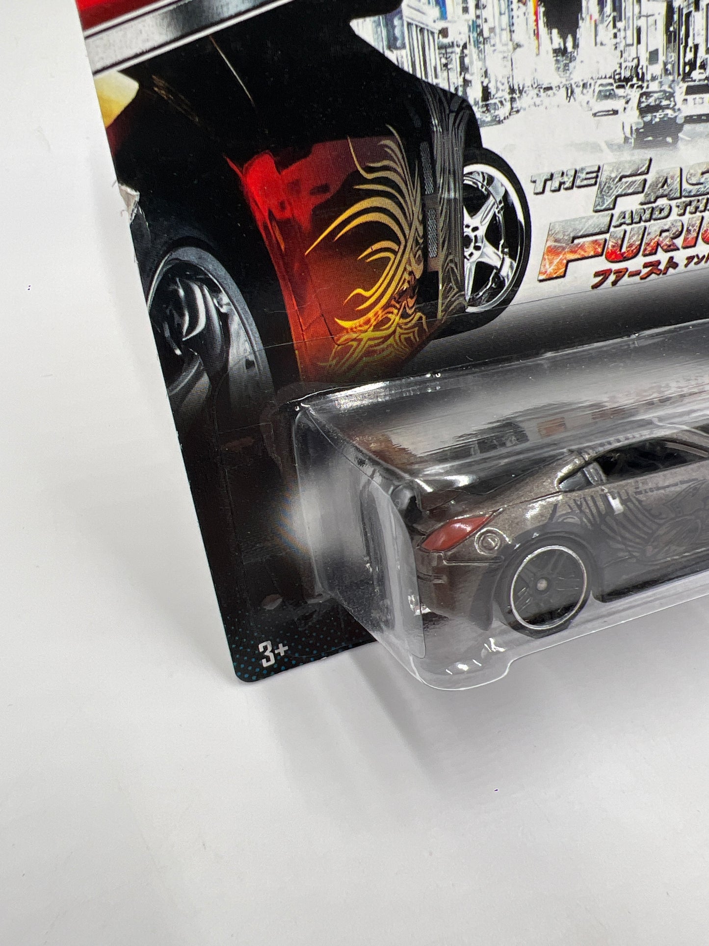 Hot Wheels Fast and Furious #5 Nissan 350Z Gray/Black W/Protector