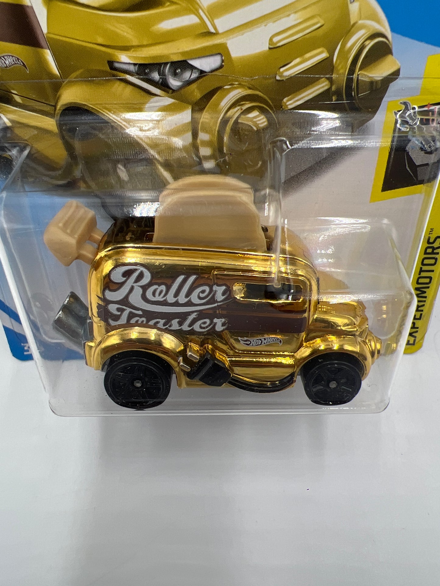 2019 Hot Wheels #24 Roller Toaster Golden Factory Sealed W/Protector