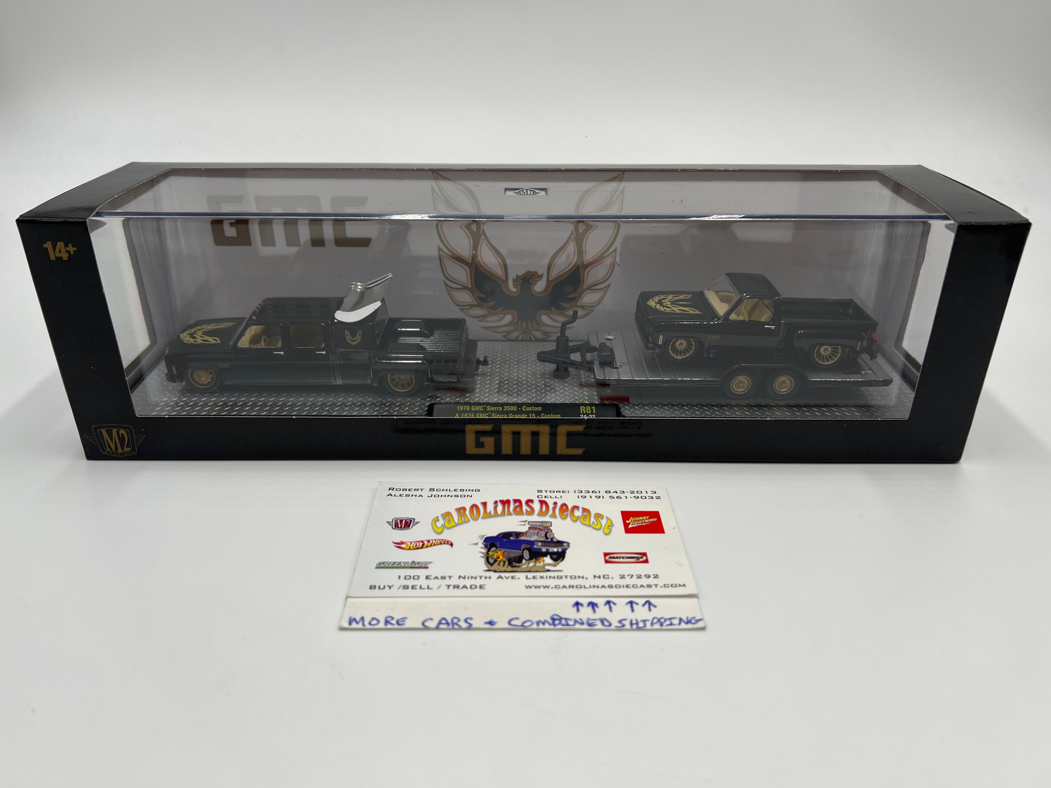 M2 Machines Auto Haulers GMC 1976 GMC Sierra 3500 / Grande 15