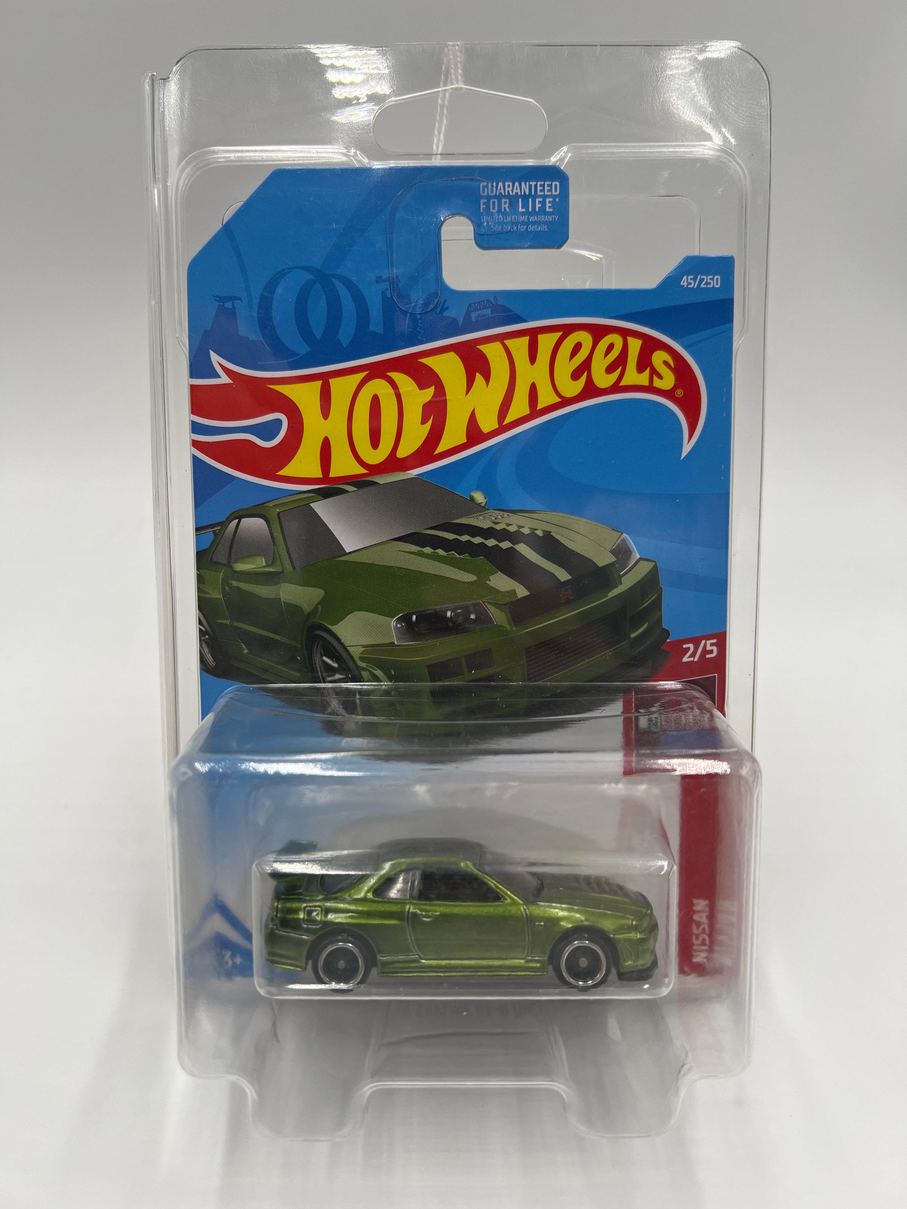 2019 Hot Wheels #45 Super Treasure Hunt Nissan Skyline GT-R BNR34