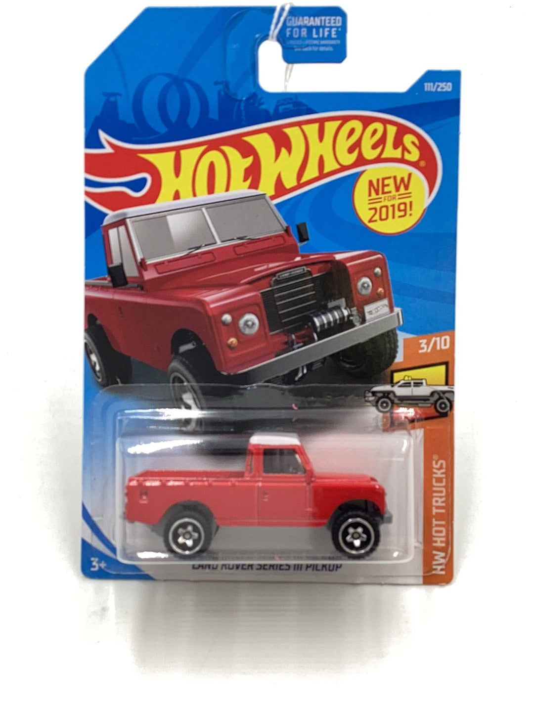 2019 hot wheels #111 Land Rover Series III Pickup 63C