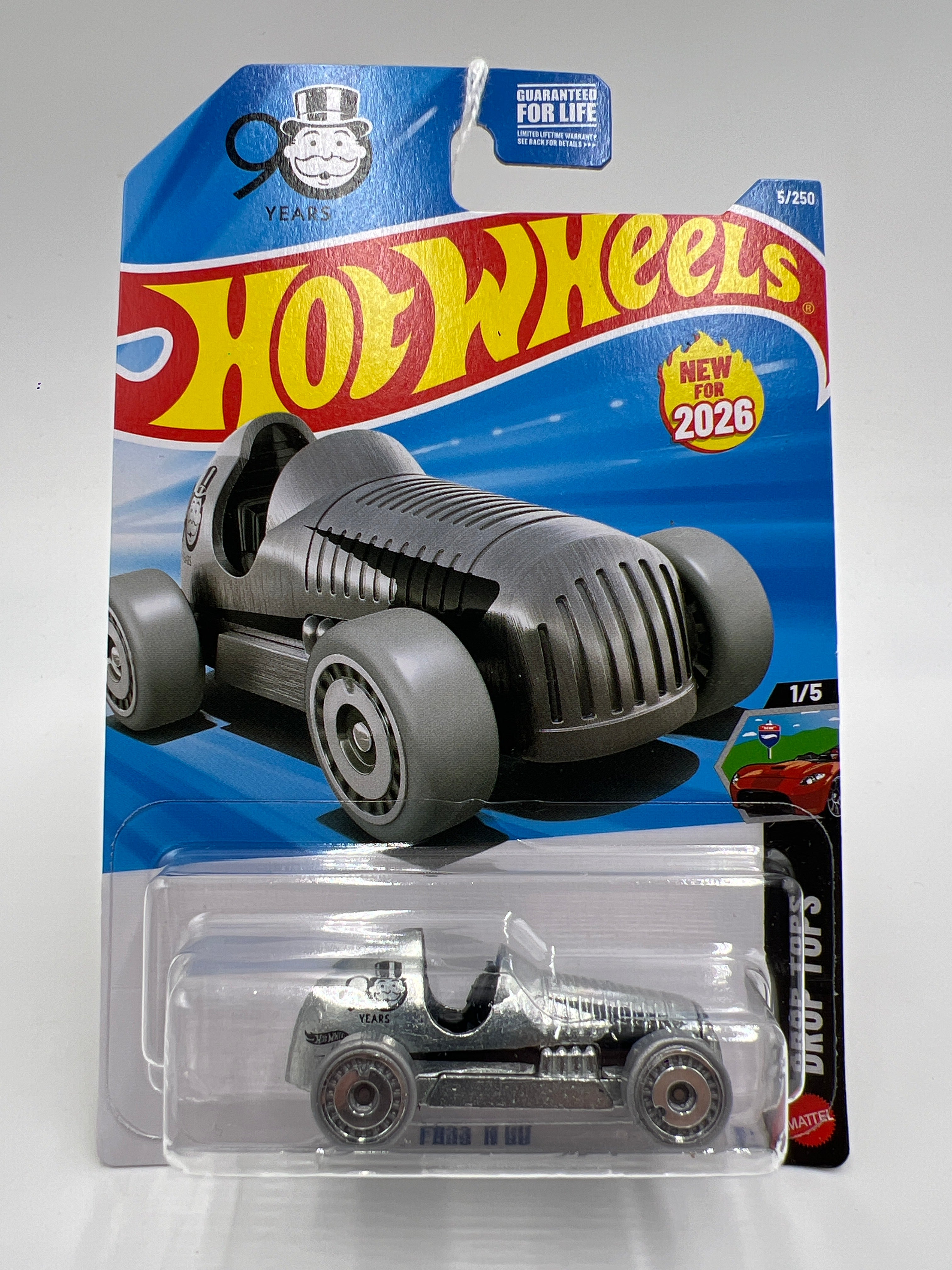 2026 Hot Wheels A Case Drop Tops #5 Monopoly 90th Anniversary Pass