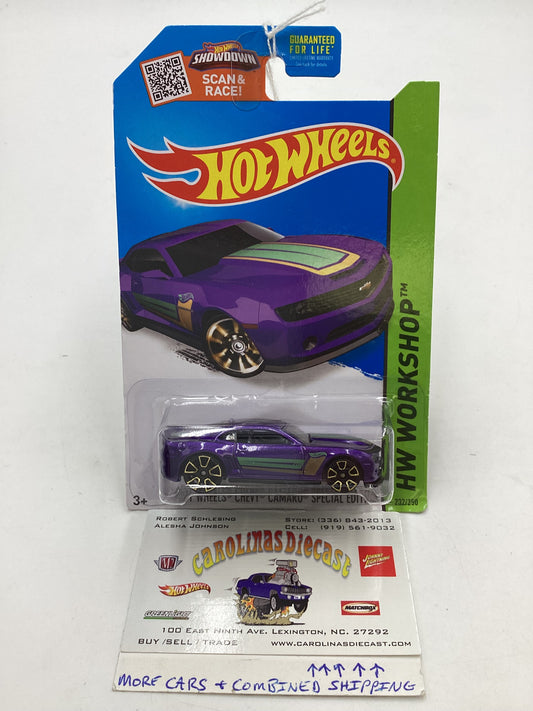 2015 Hot Wheels Workshop #232 13 Hot Wheels Chevy Camaro Special Edition 5H