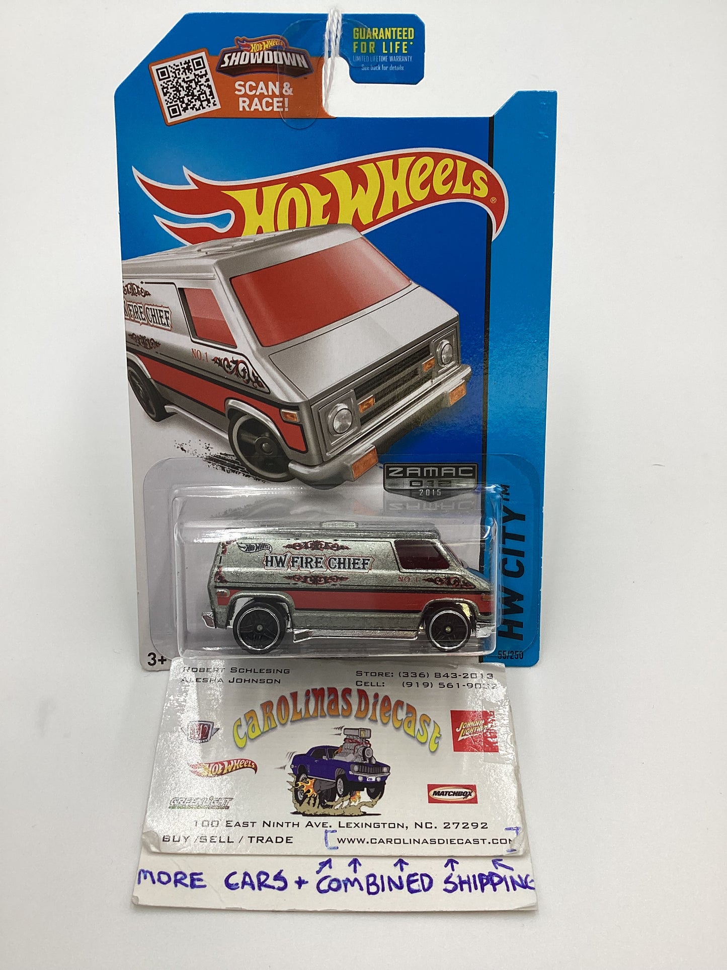 2015 Hot Wheels Zamac 012 #55 Super Van