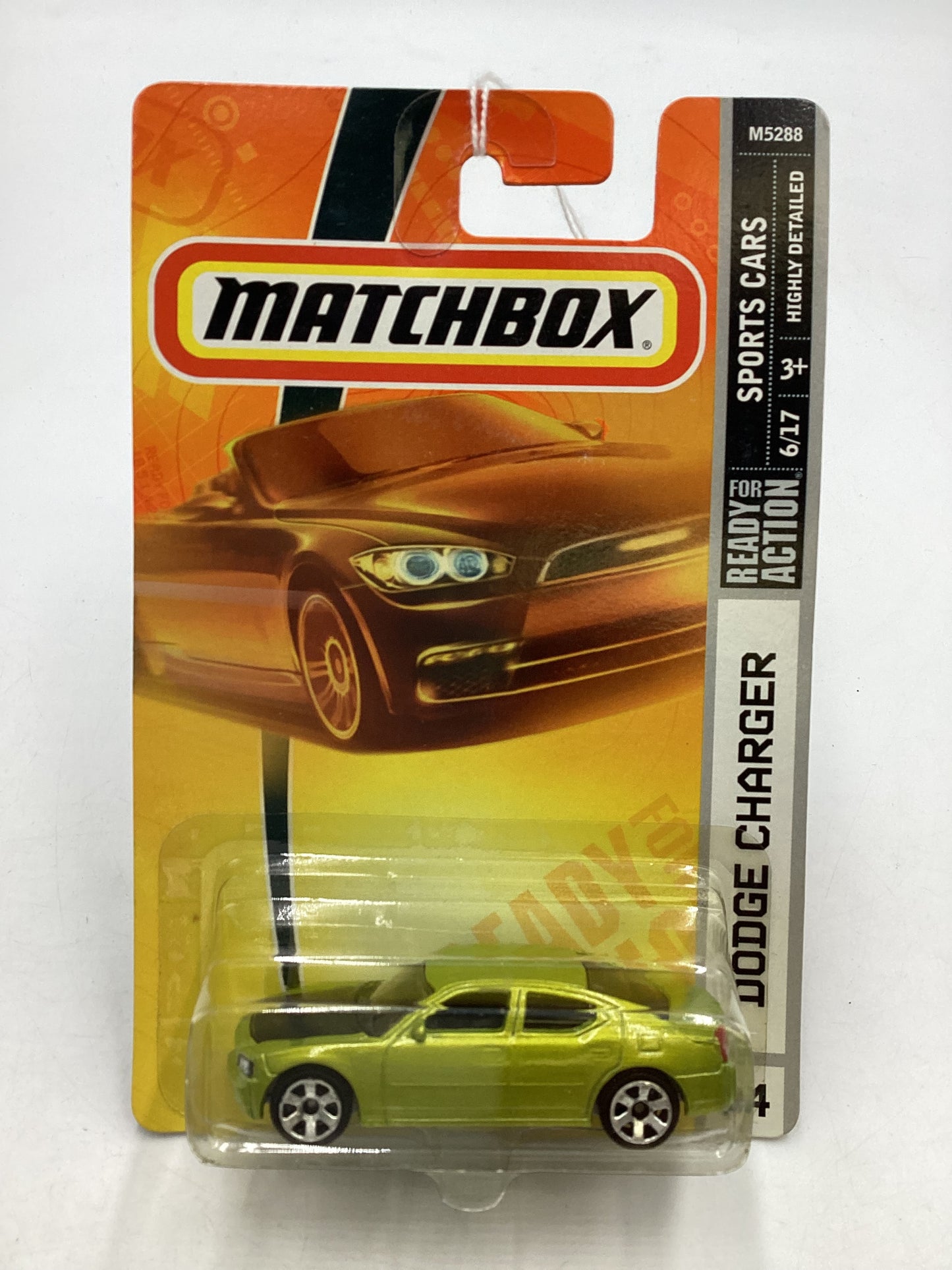 Matchbox #14 Dodge Charger Green 208B