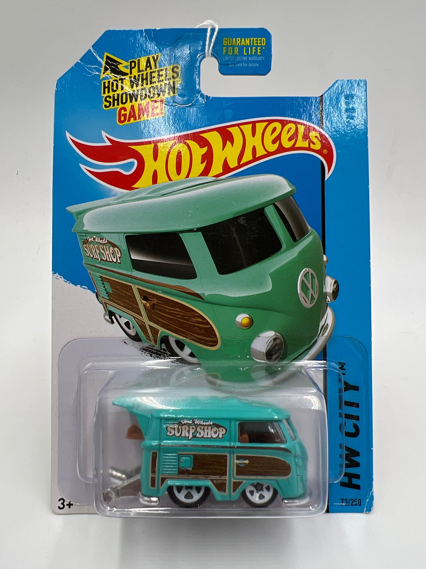 2015 Hot Wheels City #73 Kool Kombi Card Not Perfect 96D