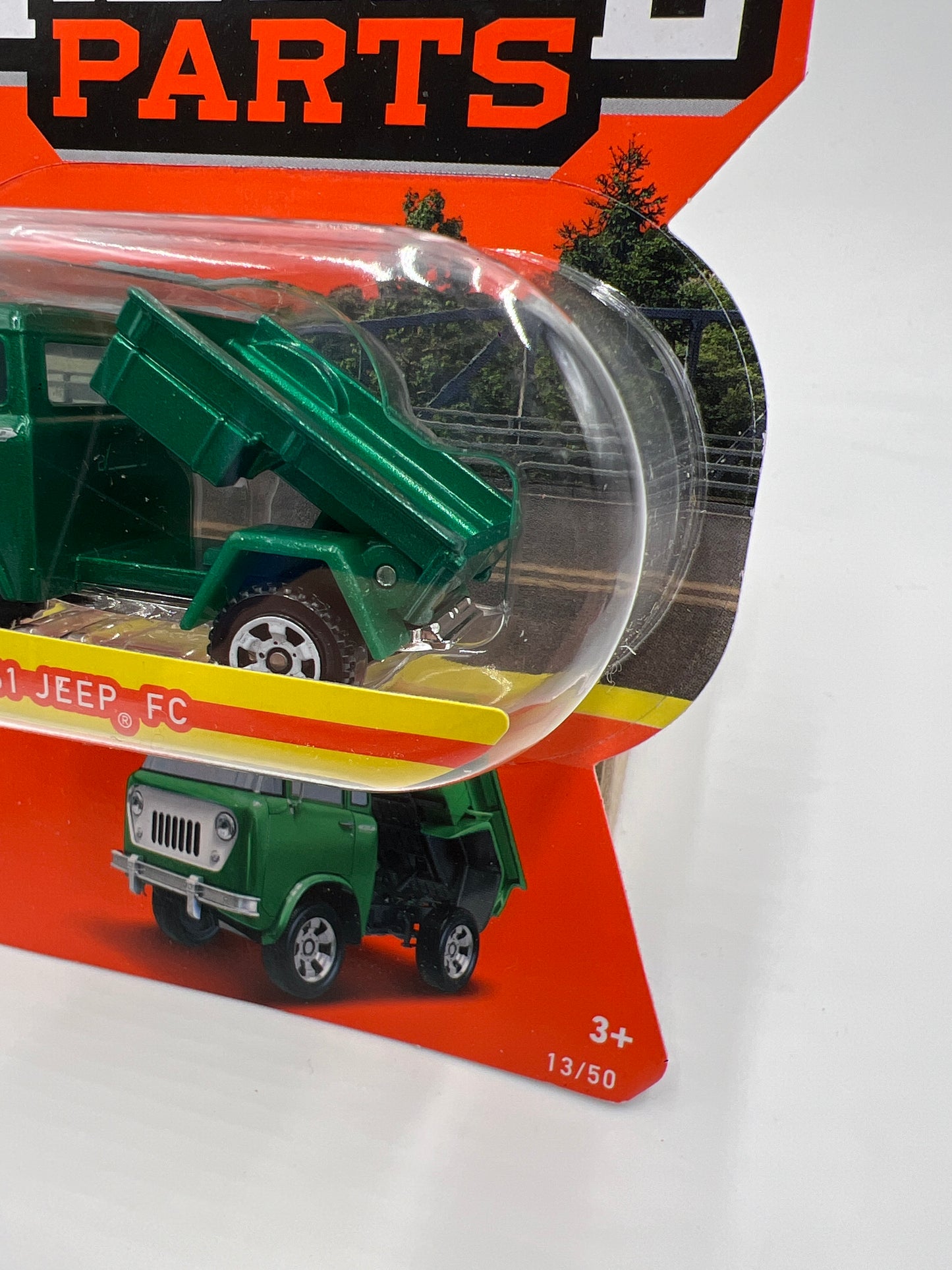 Matchbox Moving Parts #13 1961 Jeep FC Green 167P