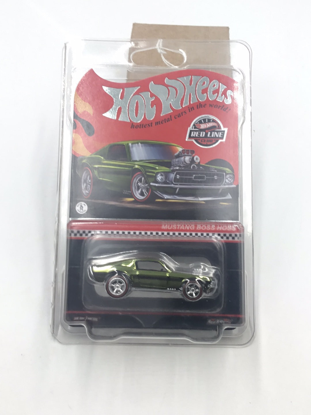 Hot wheels redline club Mustang Boss Hoss 12218/30000 with protector