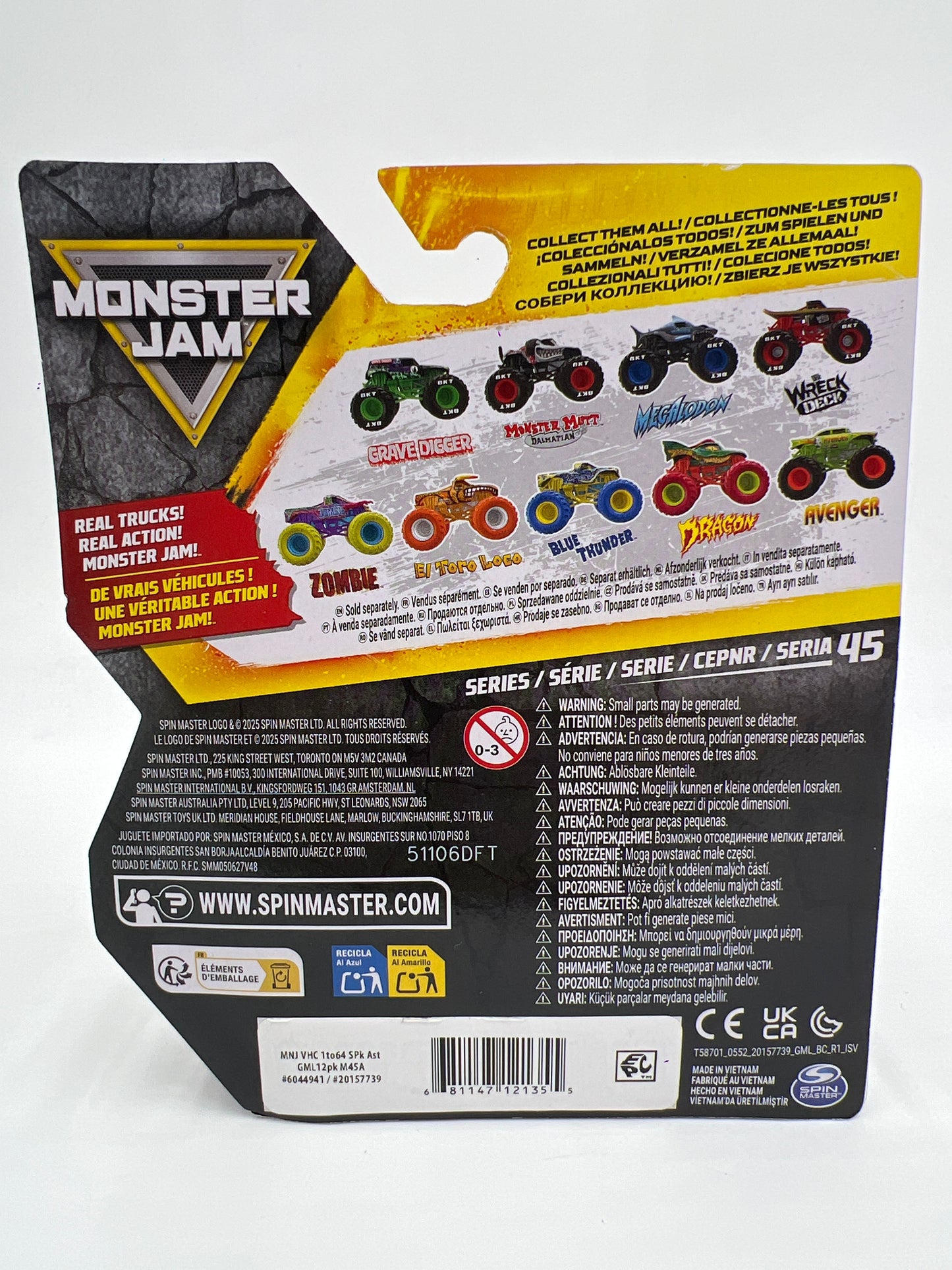 Monster Jam Series 45 Childlike Alien Invasion