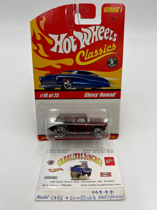 Hot Wheels Classics Series 1 #16 Chevy Nomad Brown