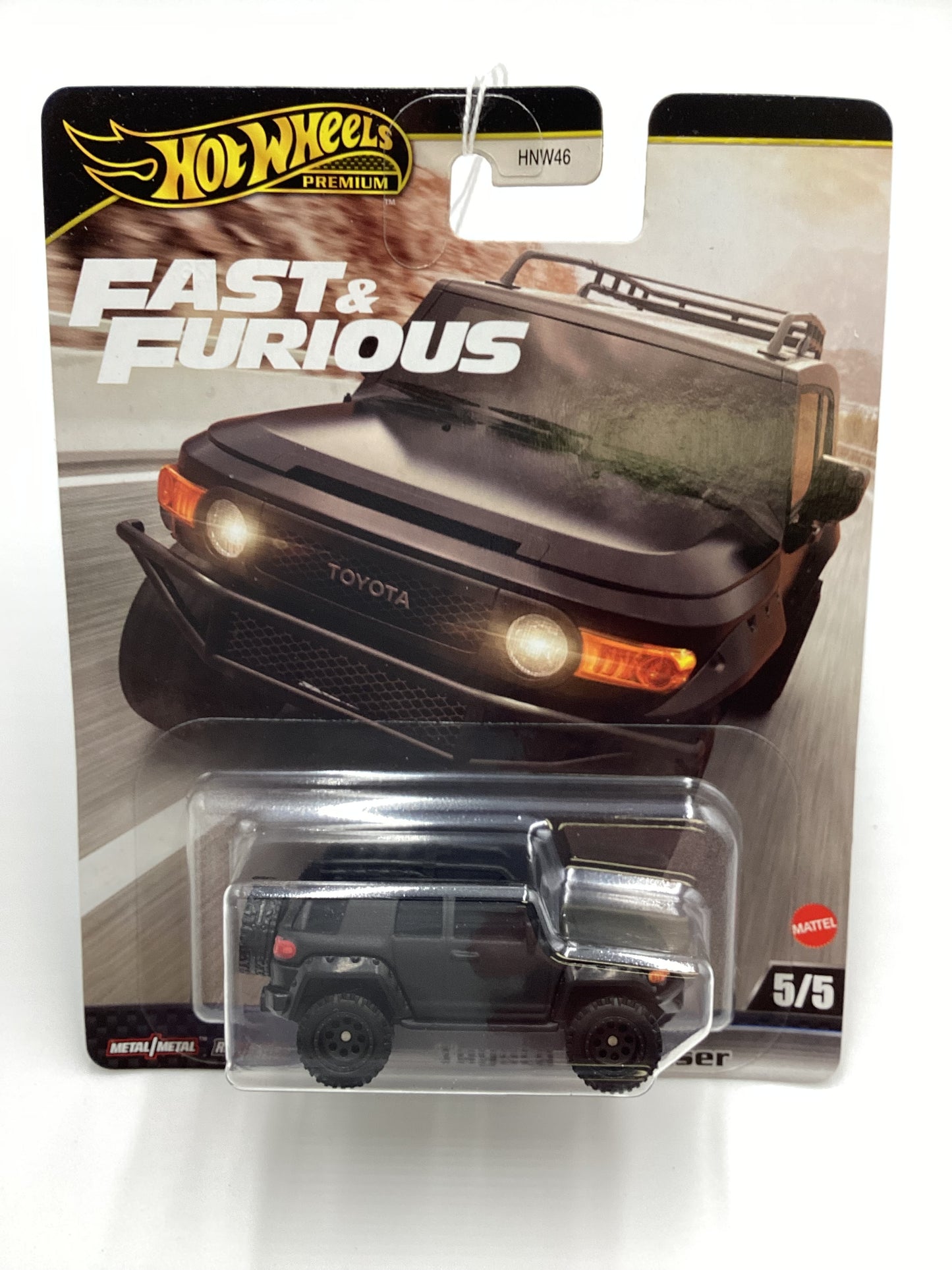 2024 Hot wheels Gold Label Fast and Furious #5 Toyota Land Cruiser Matte Black 250C